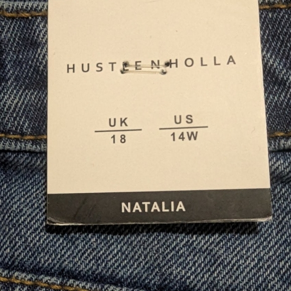 #3 Hustle N Holla Natalia  Low Rise Modern Fit 14W Jeans NWT - Picture 9 of 16